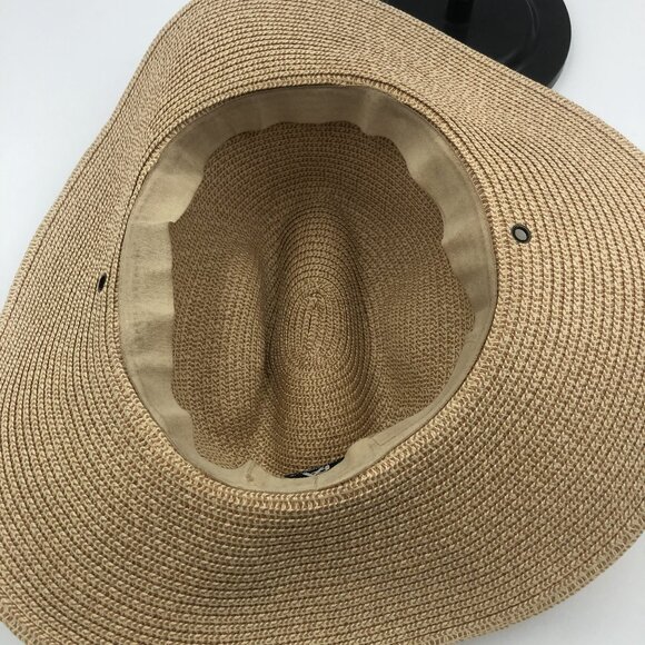 Free Authority Straw Ranch Hat | Structured Crown | Modern Desert Chic | OSFM main image 9